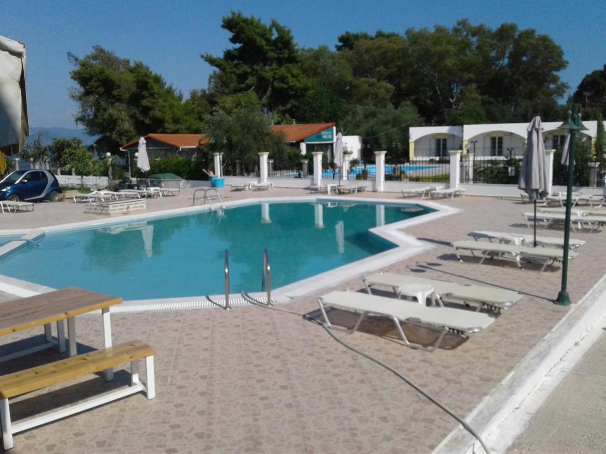 Umbrella Beach Apartments Kávos Exteriér fotografie