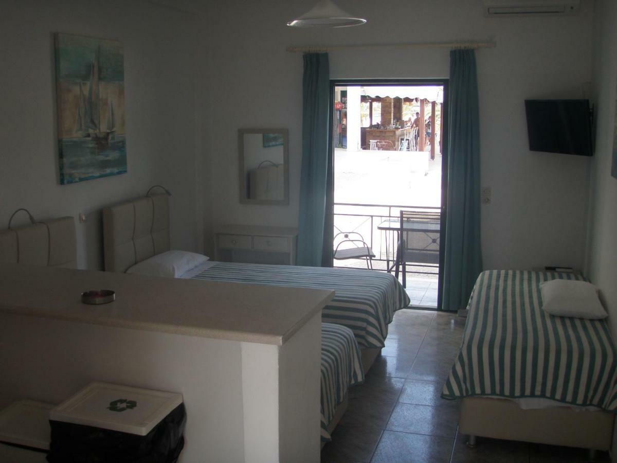 Umbrella Beach Apartments Kávos Exteriér fotografie